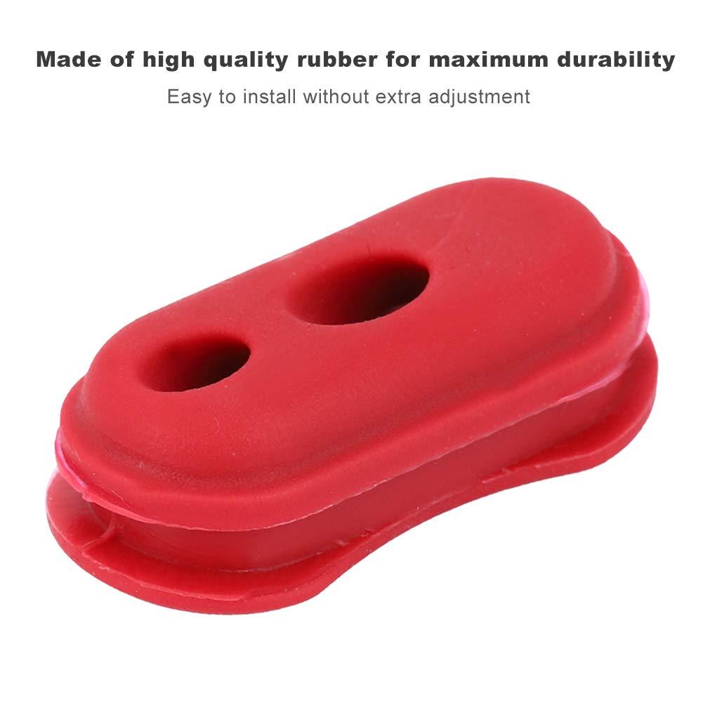 Xiaomi M365 Electric Scooter Charging Port Cover - 4PCs Dustproof Rubber Silicone Plug Replacement Accessories for Xiaomi M365 Pro/1S - Perfect for Outdoor Riding and Daily Commuting Protection