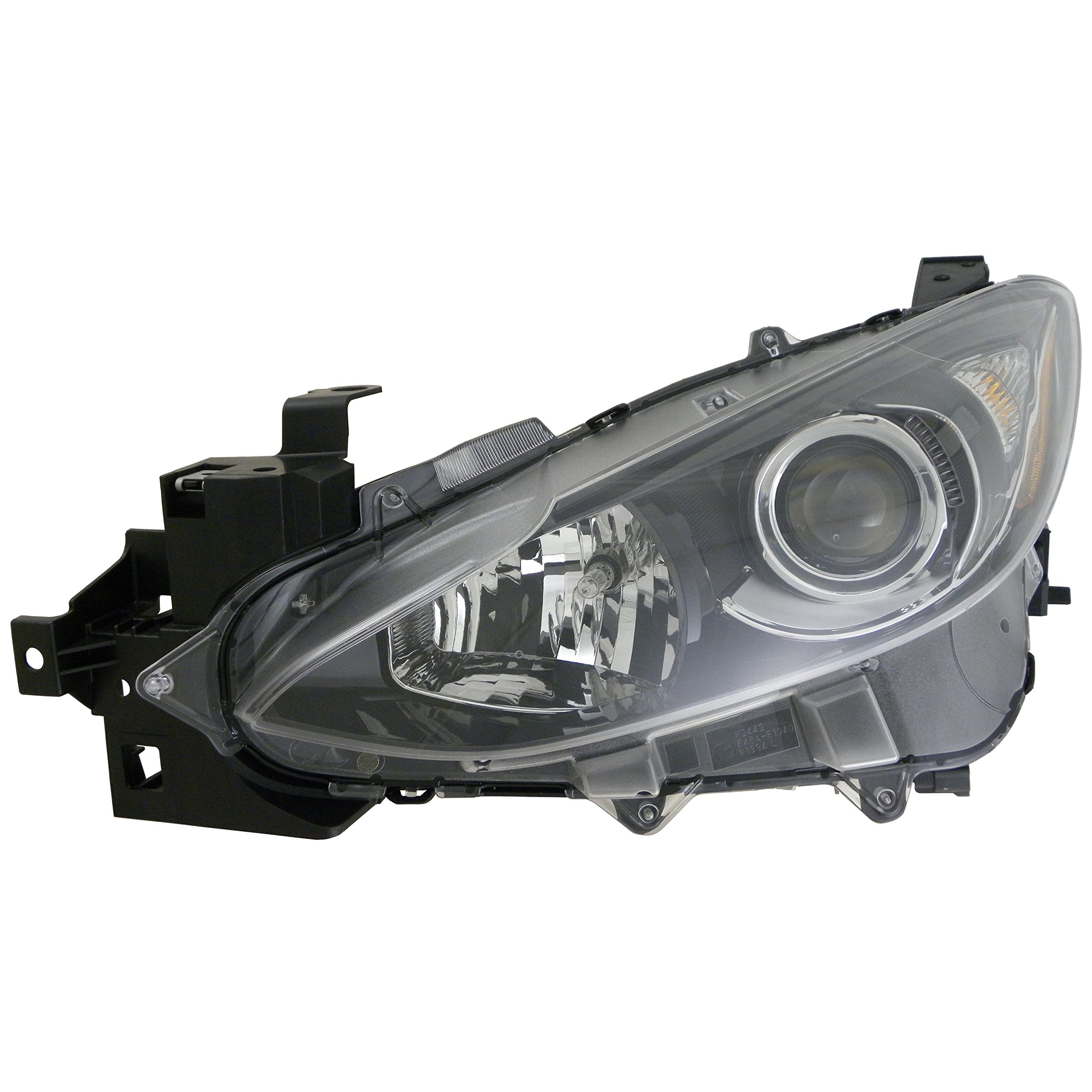 OE Style Replacement Headlight Assembly for 2014-2016 Mazda 3 - Left Driver Side (LH) - Compatible with MA2502144 BPW9510L0A - Perfect for Night Driving & Foggy Conditions