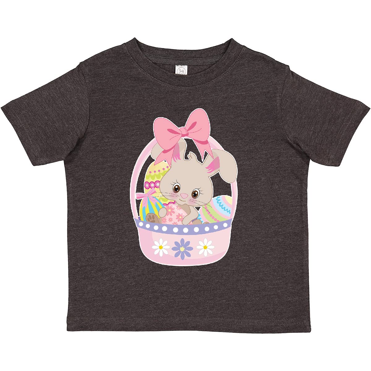 Easter Bunny Toddler T-Shirt - Cute Easter Basket Design for Kids