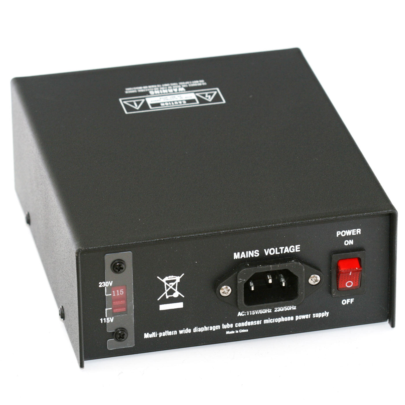 Professional 48V Phantom Power Supply for Tube Microphones - Perfect for Studio Recording, Podcasting & Live Performances