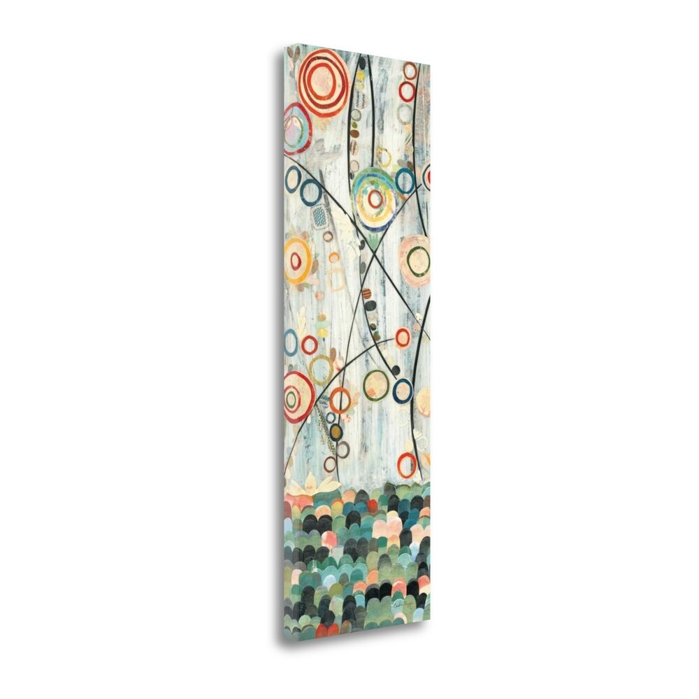Blooming Meadow III By Candra Boggs - Premium Giclee Art Print on Gallery Wrapped Canvas, Ready to Hang Wall Decor for Living Room, Bedroom & Office
