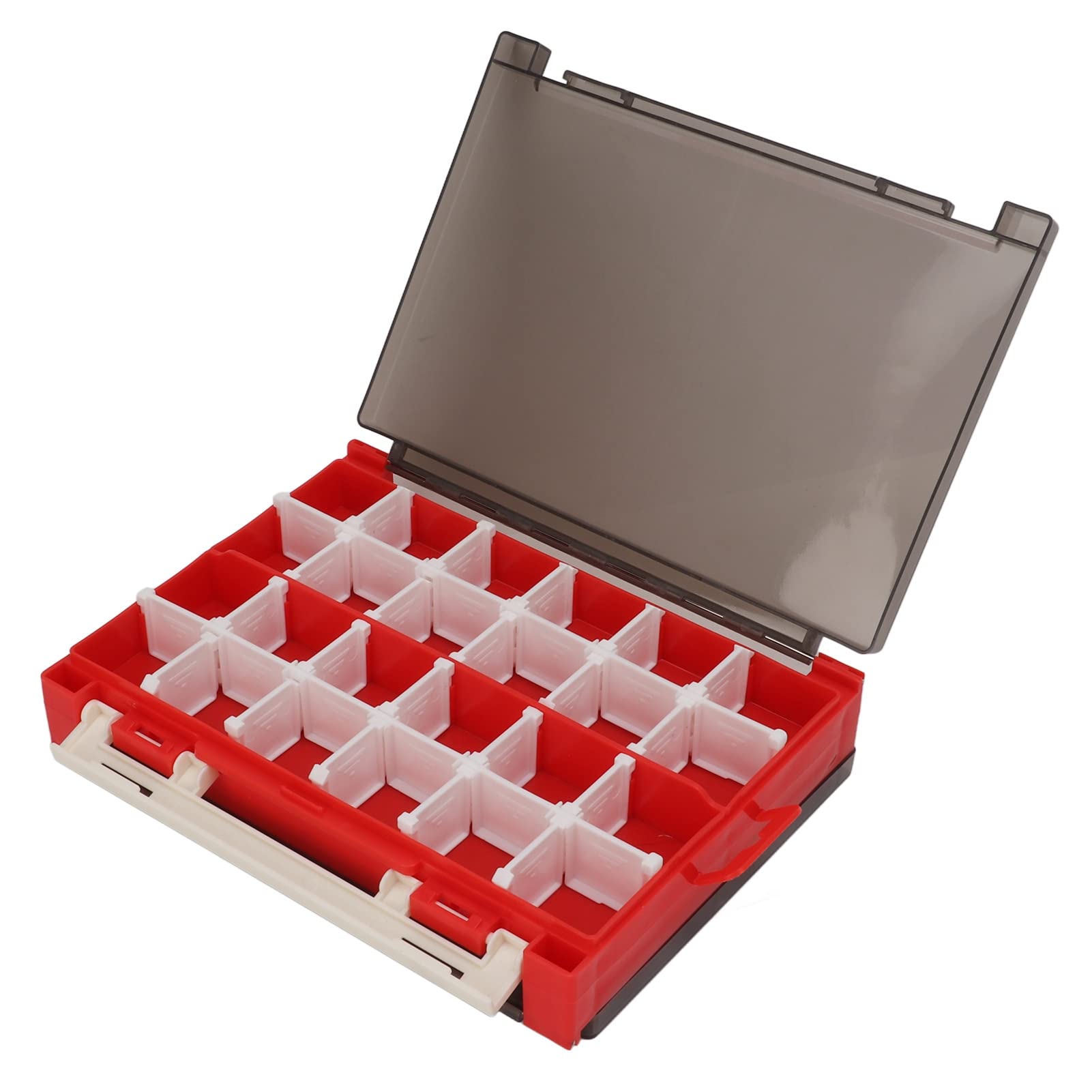Shanrya Large Waterproof Fishing Tackle Box - Durable Drop-Resistant Bait & Lure Organizer for Bass, Trout, Saltwater Fishing - Perfect for Boat, Kayak, Shoreline & Outdoor Fishing Trips