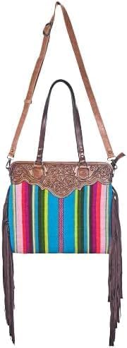 American Darling Genuine Leather Conceal and Carry Crossbody Purse - Handcrafted CCW Bag with Hidden Gun Compartment | Perfect for Everyday Carry, Travel & Self-Defense