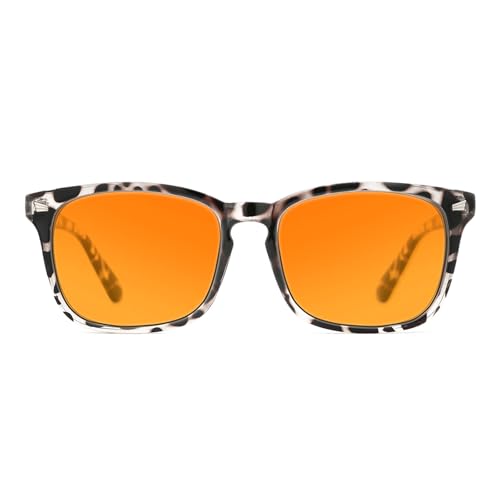 (Strengthen Protect- Amber Lens) Leopard