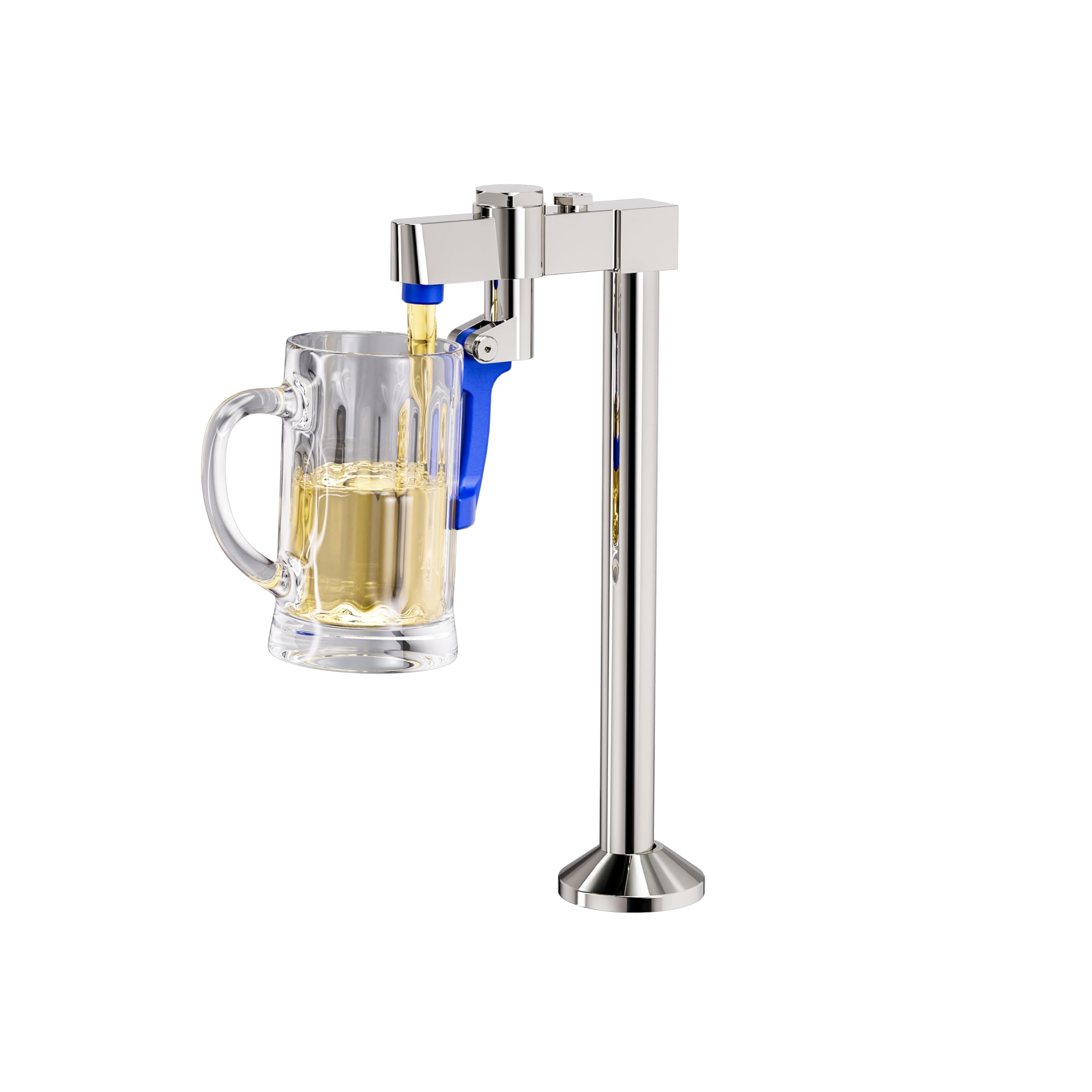 iVIGA Chrome Deck Mount Glass Filler Faucet - 1/2