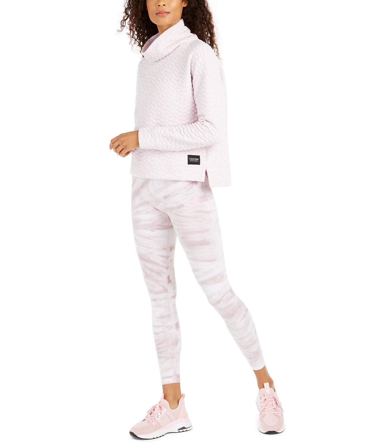 Calvin Klein Performance Women's Funnel-Neck Sweatshirt - Soft Comfort Pullover for Workout & Lounge - Gym, Yoga, Casual Wear