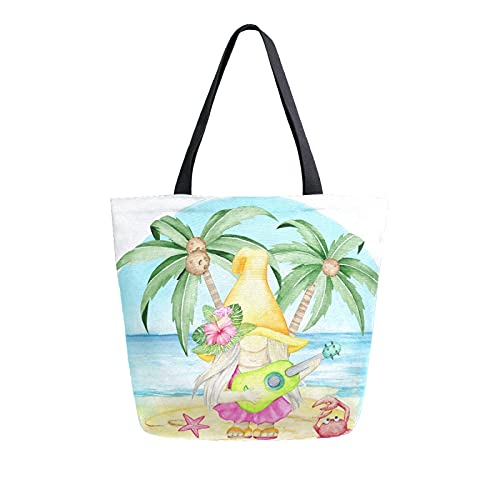 Eco-Friendly Canvas Tote Bags Bulk - Large Reusable Grocery Bags for Women, Lightweight Beach Shoulder Bags for Travel, Shopping & Outdoor Activities
