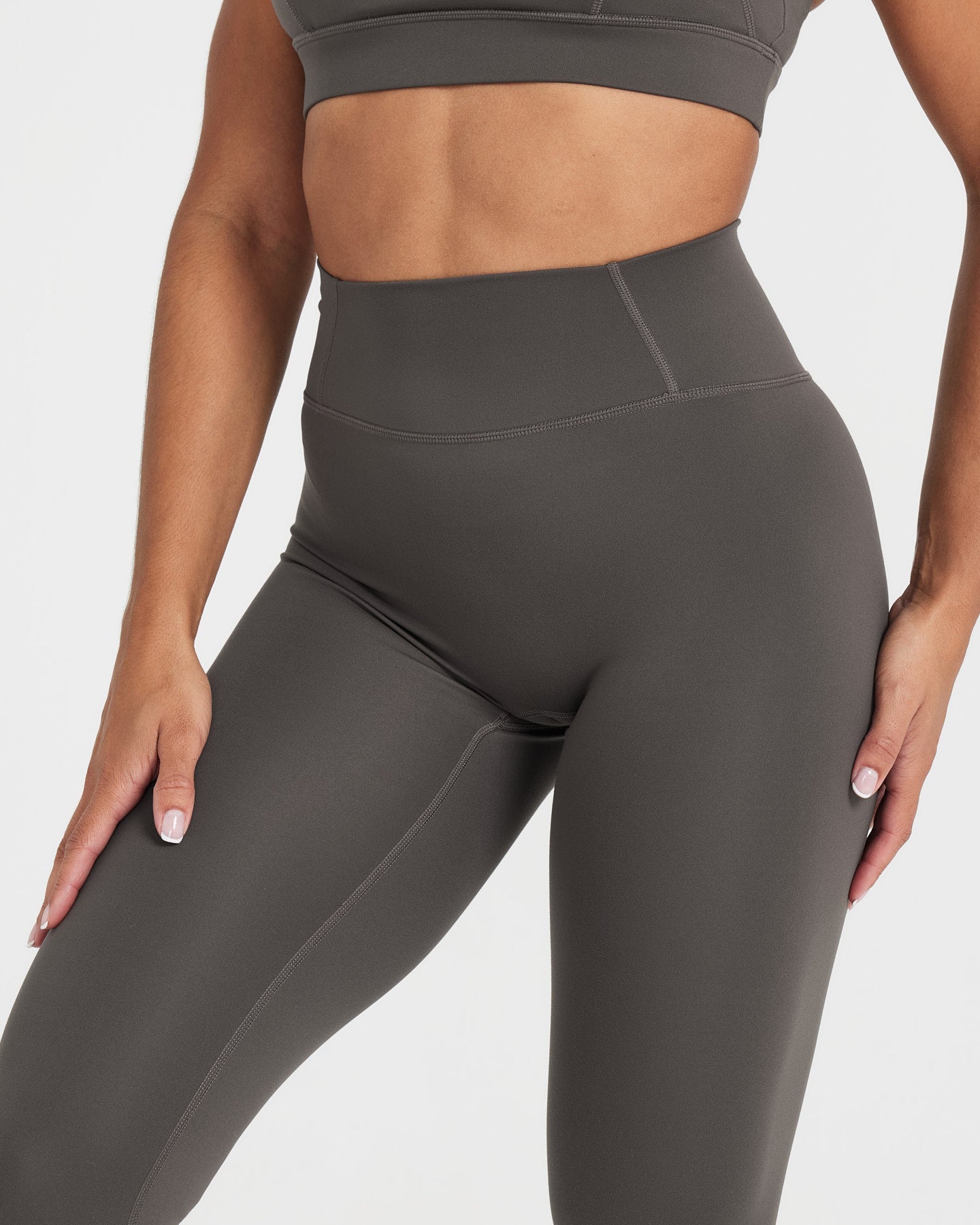 Timeless High-Waisted Leggings for Women | Deep Taupe | Yoga, Workout & Everyday Wear