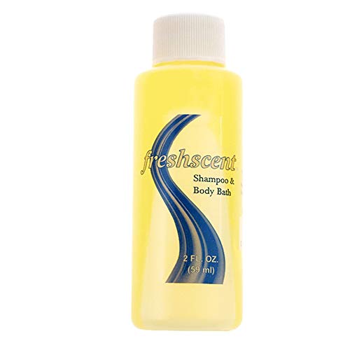 96-Pack 2 oz Shampoo & Body Wash Combo - Bulk Travel Size Toiletries for Hotels, Gyms, Camping & Emergency Kits