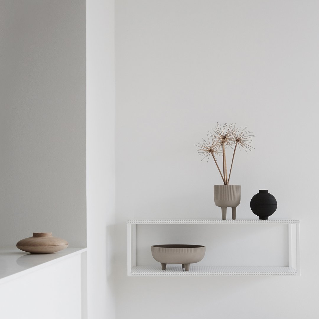 Kristina Dam Studio Modern Ceramic Bowl Set - Handcrafted Nordic Design for Dining & Serving - Perfect for Soup, Salad, Pasta, and Home Decor
