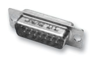 ITT CANNON DA-15P-K87 D-Sub Connector - Standard 15-Pin Male Plug (5-Pack) - Ideal for Computer, Industrial & Audio/Video Equipment Connections