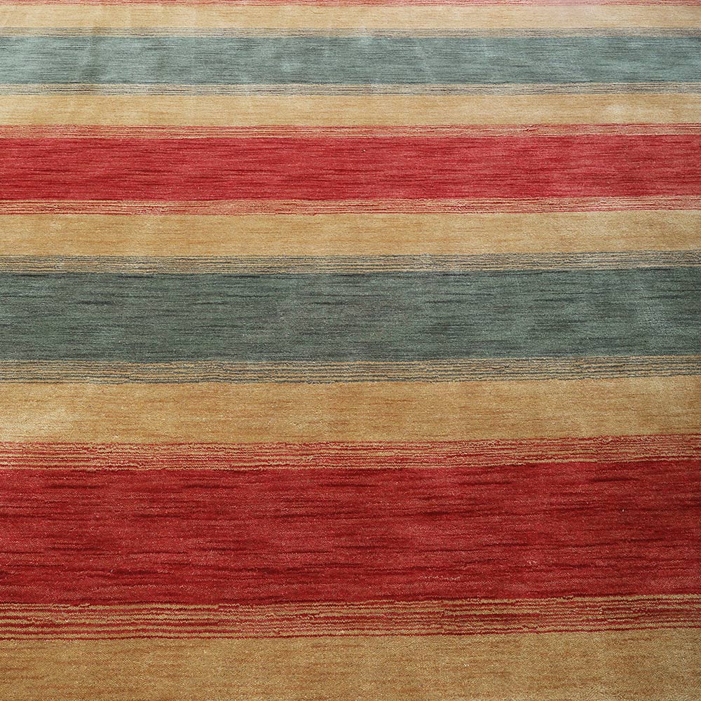 Samara Premium Hand Knotted Wool Rug - Soft & Durable Persian Style Area Rug for Living Room, Bedroom, Dining Room - Eco-Friendly Home Decor