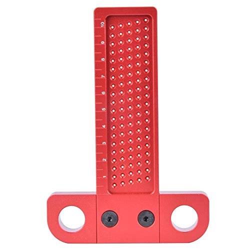 Precision Scriber Ruler & T-Rule Scribing Gauge for Woodworking - Professional Marking Tool for DIY Projects, Carpentry, and Furniture Making - Perfect for Measuring, Layout, and Accurate Marking on Wood, Metal, and Plastic Surfaces