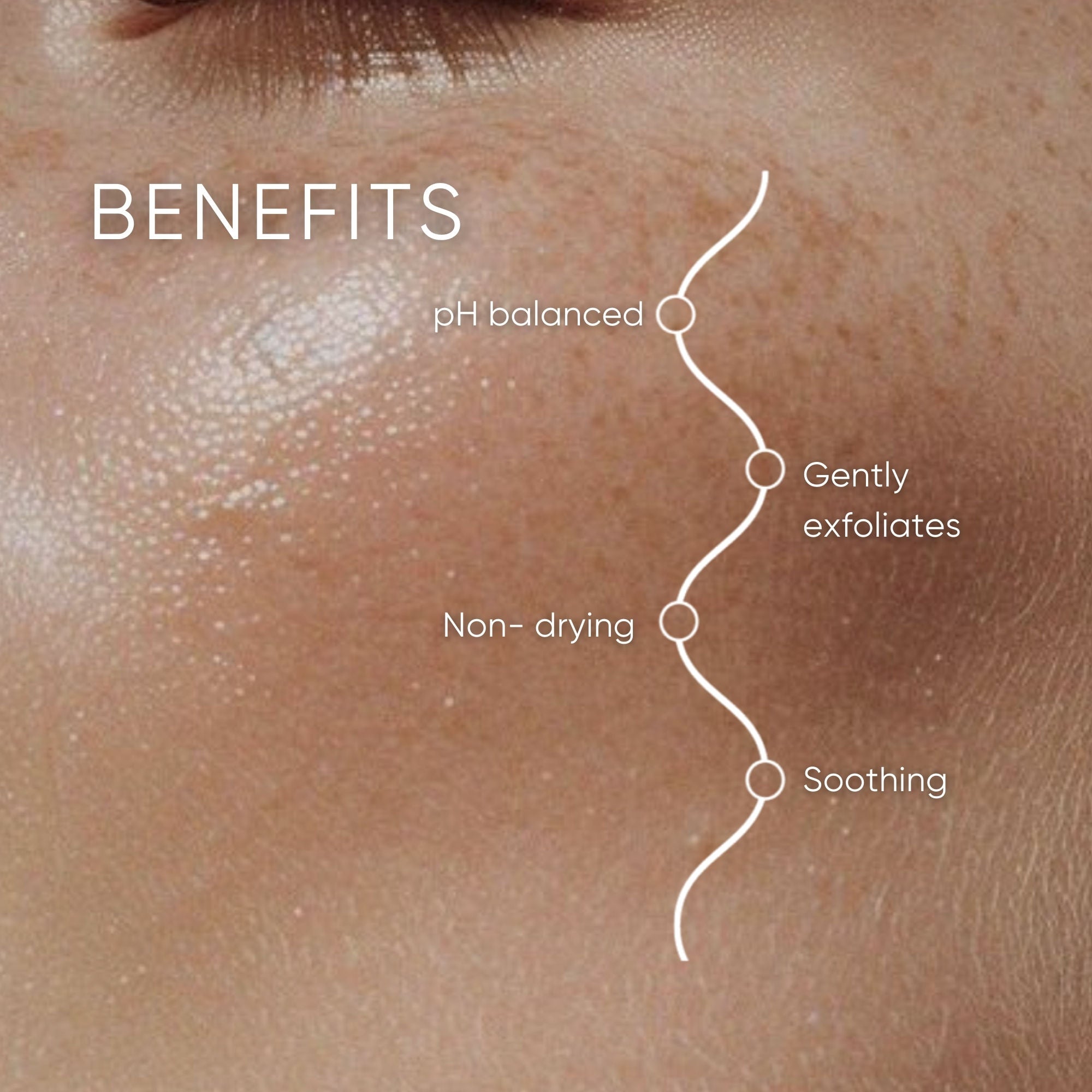 Gentle Exfoliating Gel Cleanser for Sensitive Skin - Deep Cleansing Face Wash with Natural Exfoliants - Perfect for Daily Skincare Routine & Acne-Prone Skin