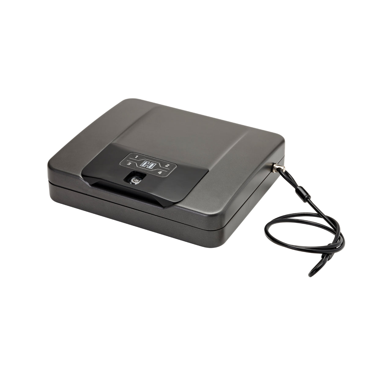 Hornady Rapid Safe 4800KP XXL RFID Handgun Safe - Fast Access Biometric & RFID Lock for Pistols - Secure Storage for Home, Office, or Vehicle Use