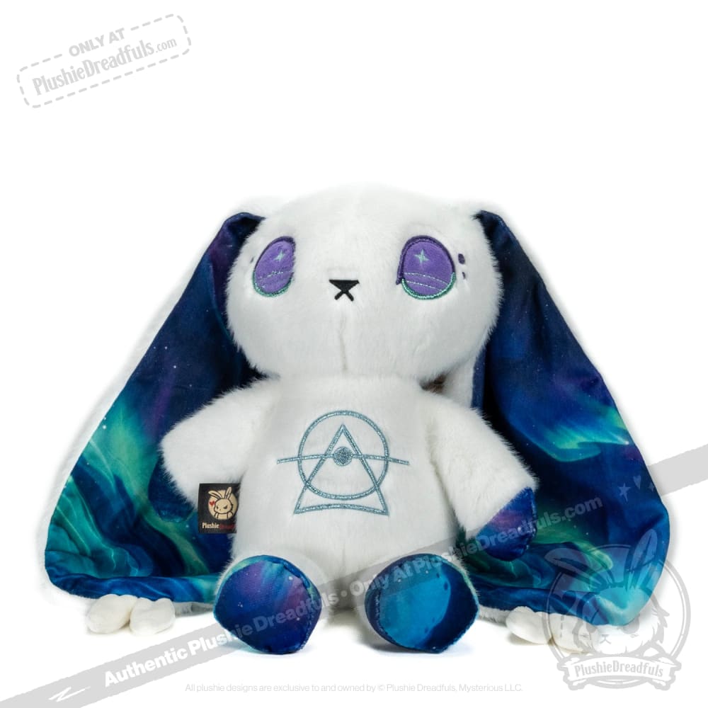 Plushie Dreadfuls Aurora Rabbit Stuffed Animal - Soft Cuddly Bunny Plush Toy for Kids, Gifts, and Home Decor | Perfect for Bedroom, Nursery, and Comfort
