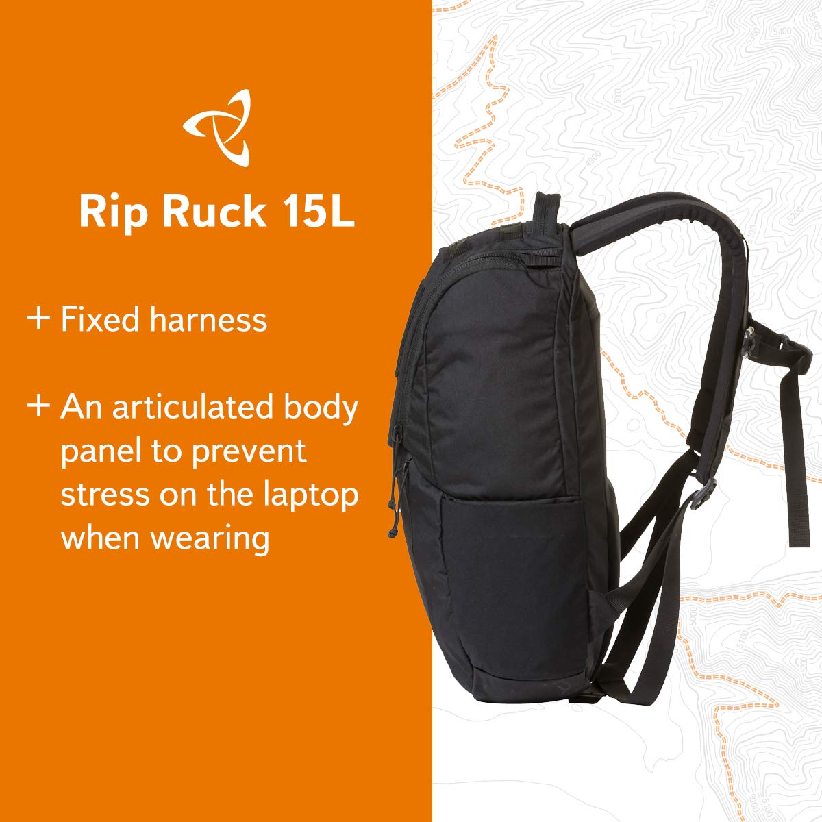 Mystery Ranch Rip Ruck 15L Tactical Backpack - Military Inspired Durable Daypack for Hiking, Travel & Outdoor Adventures