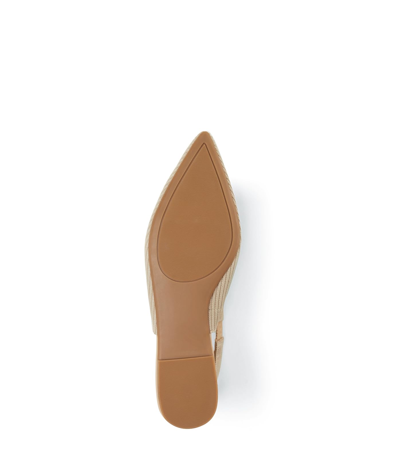 Arromic Women's Pointed Toe Slingback Ballet Flats - Comfortable Knit Slip On Dress Shoes for Work, Party & Daily Wear