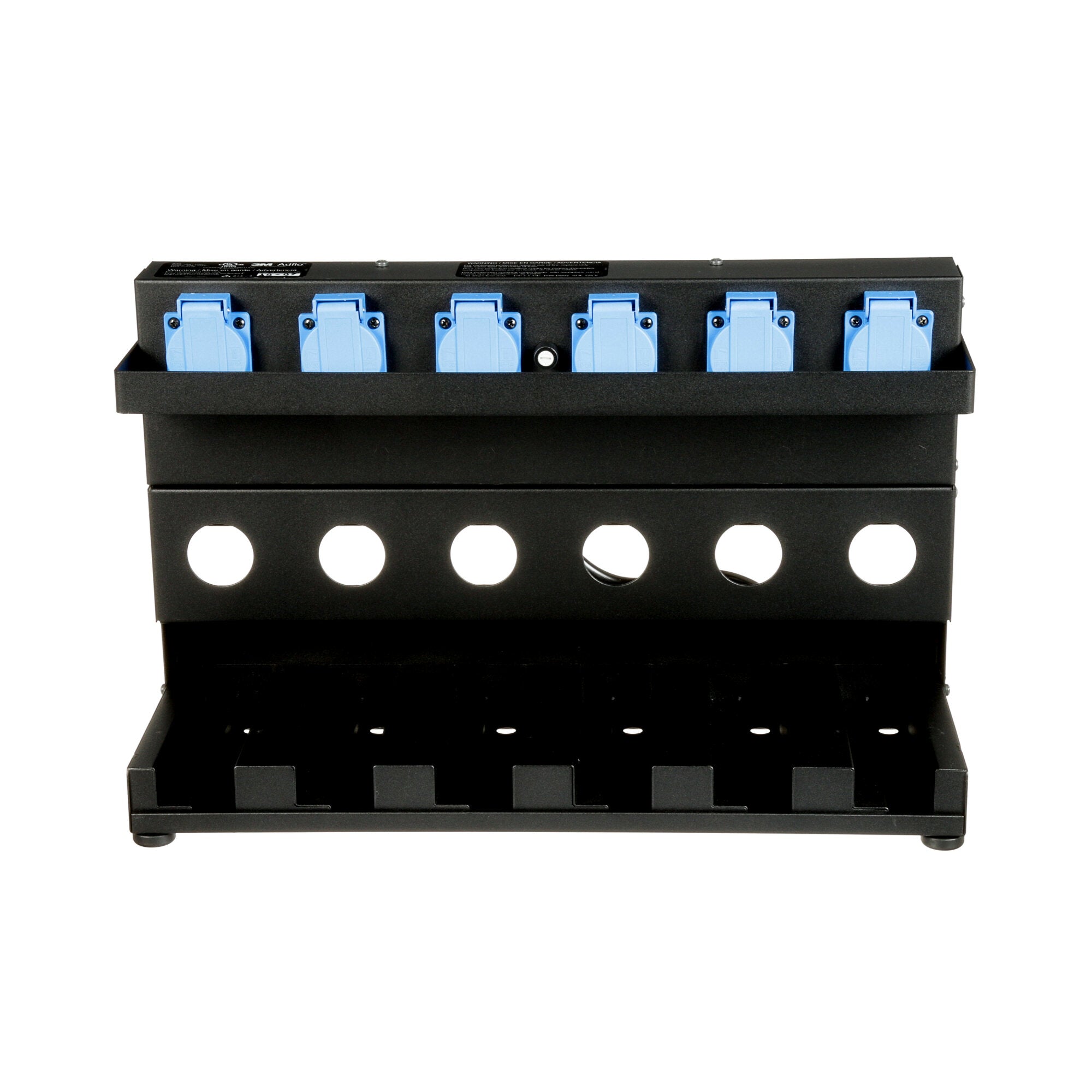 3M Adflo 6-Position Battery Charging Stand (Model 35 0099 08N6) - Fast Charging Station for Multiple Batteries - Perfect for Construction, Welding & Industrial Work Environments