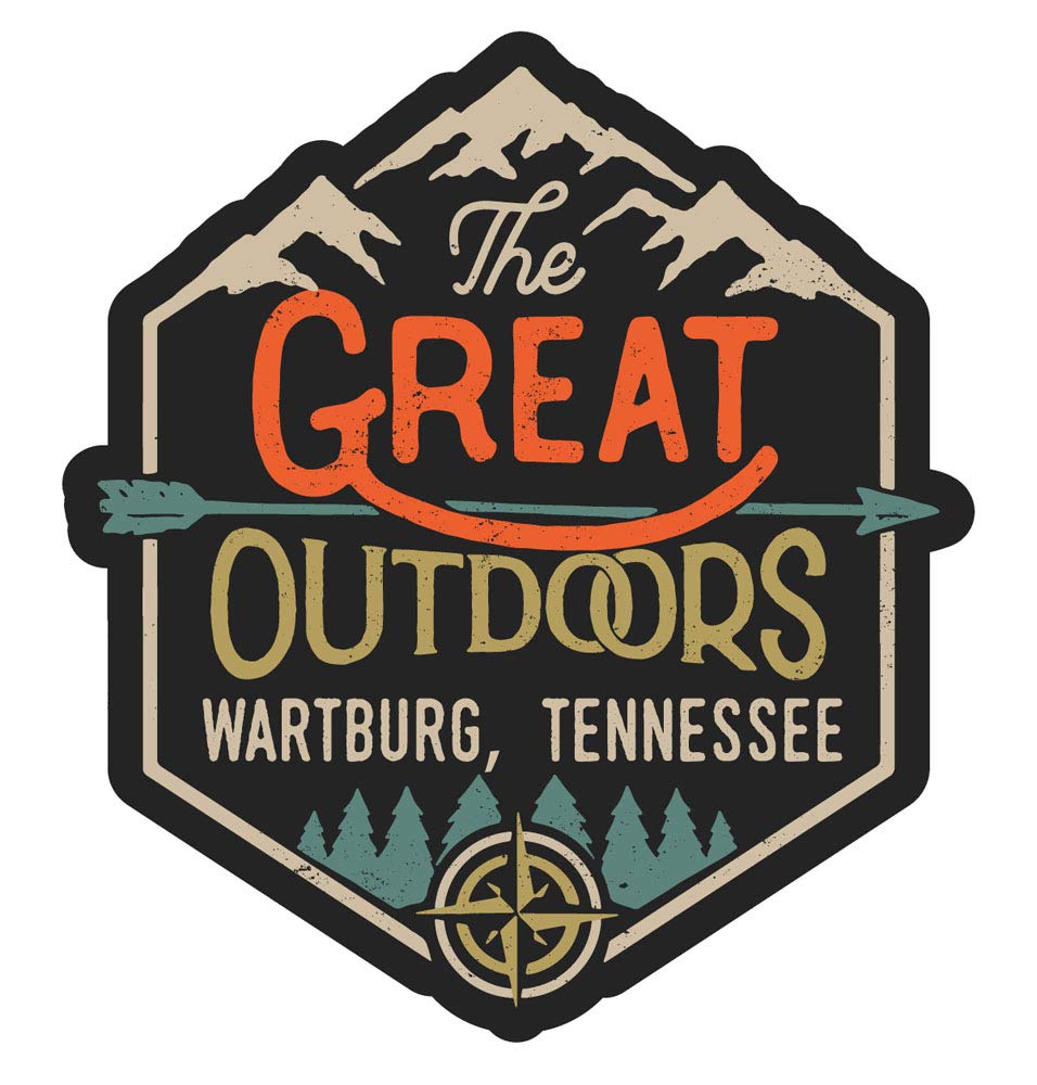 Wartburg Tennessee The Great Outdoors 4-Inch Refrigerator Magnet - Perfect for Fridge Decor, Souvenirs & Travel Memories