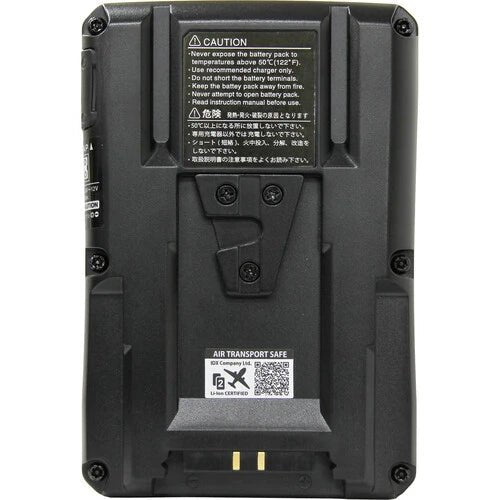 IDX System Technology CUE H135 134Wh Compact Li-Ion V-Mount Battery for DSLR Cameras & Video Production - Perfect for Filmmaking, Photography & On-Location Shooting