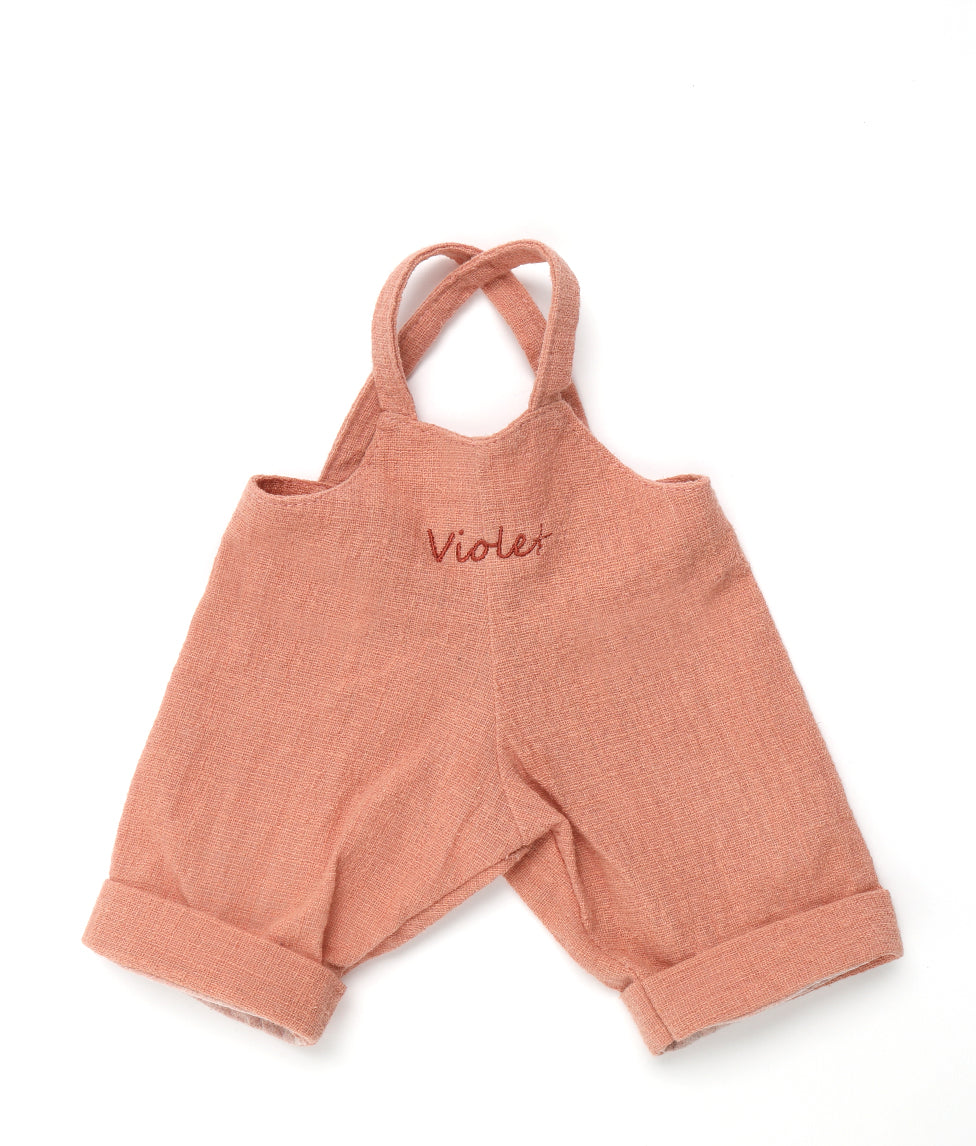 Custom Personalized Overalls for Women - Soft Pink Denim Jumpsuit | Perfect for Casual Outfits, Workwear & Fashion Statements