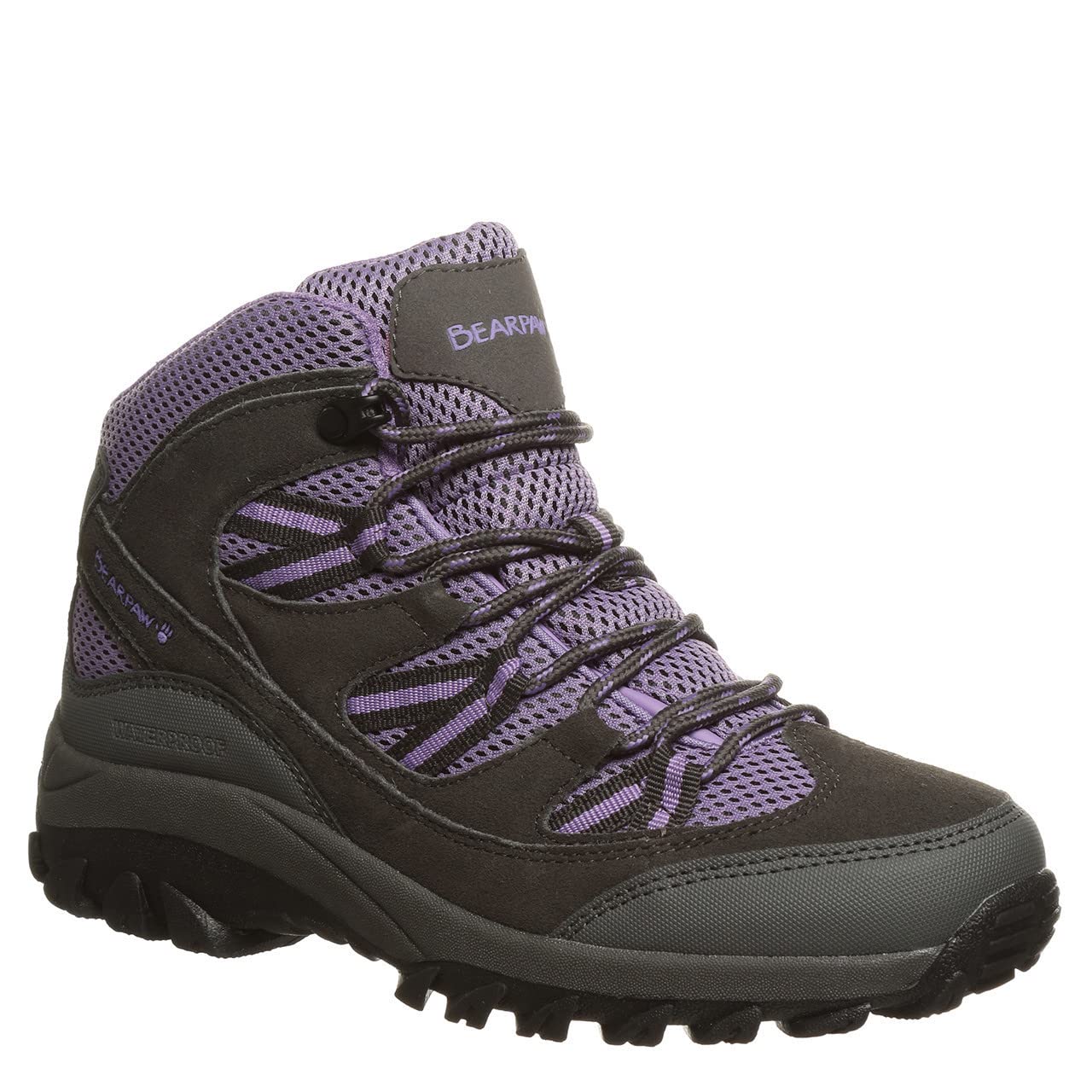 BEARPAW Women's Tallac Suede Hiking Boots - Waterproof Outdoor Boots for Hiking, Camping & Winter Adventures