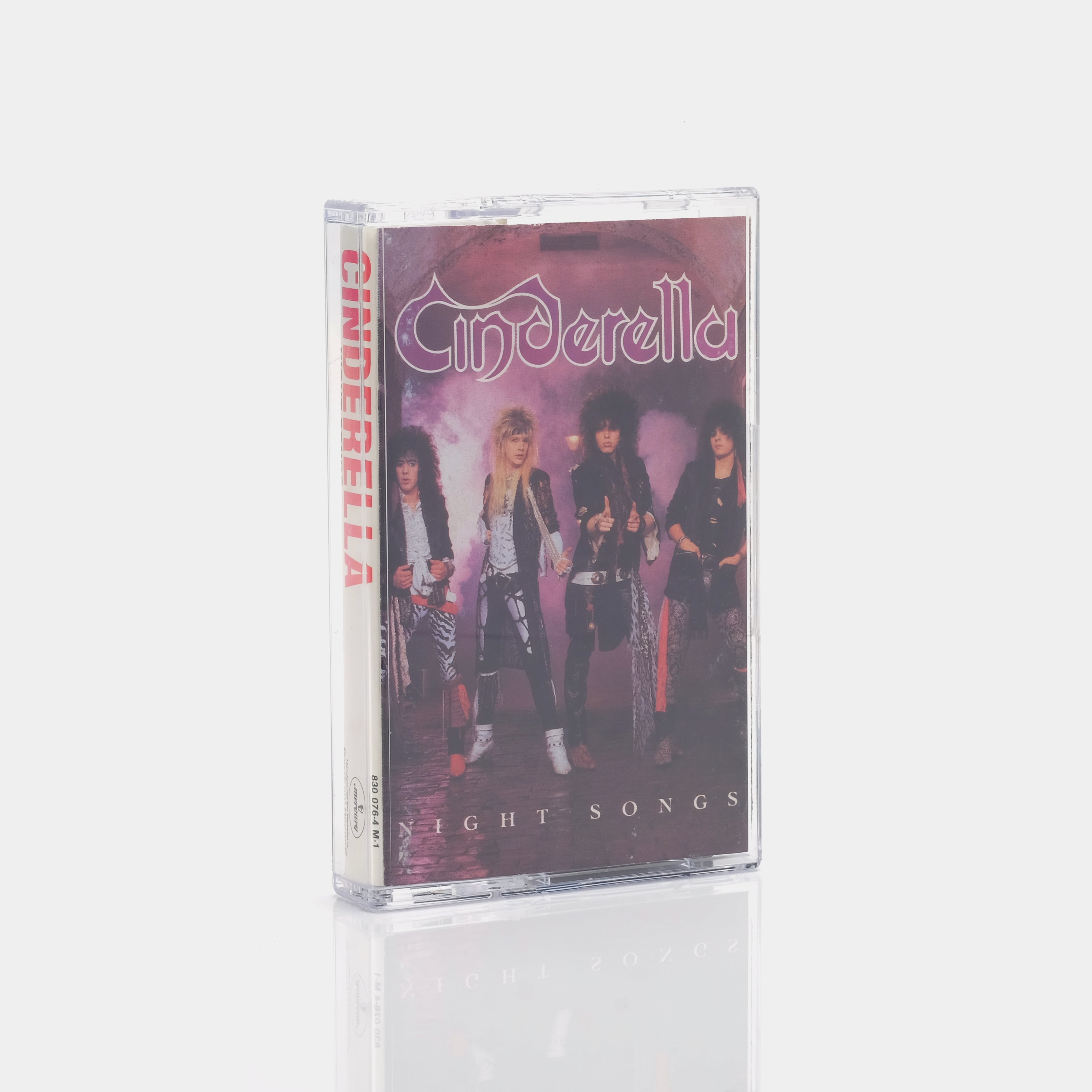 Cinderella Night Songs Cassette Tape - Vintage 80s Rock Music Album for Collectors & Retro Music Lovers - Perfect for Home Listening, Car Rides & Nostalgic Gift Giving