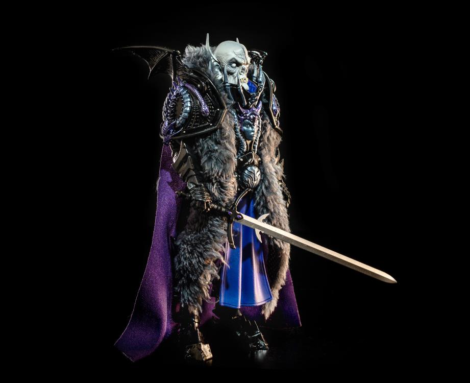 Four Horsemen Studio Mythic Legions 1/12 Scale 6-inch Action Figure - Illythia Baron Volligar 2 | Collectible Fantasy Warrior for Display & Role-Playing Games
