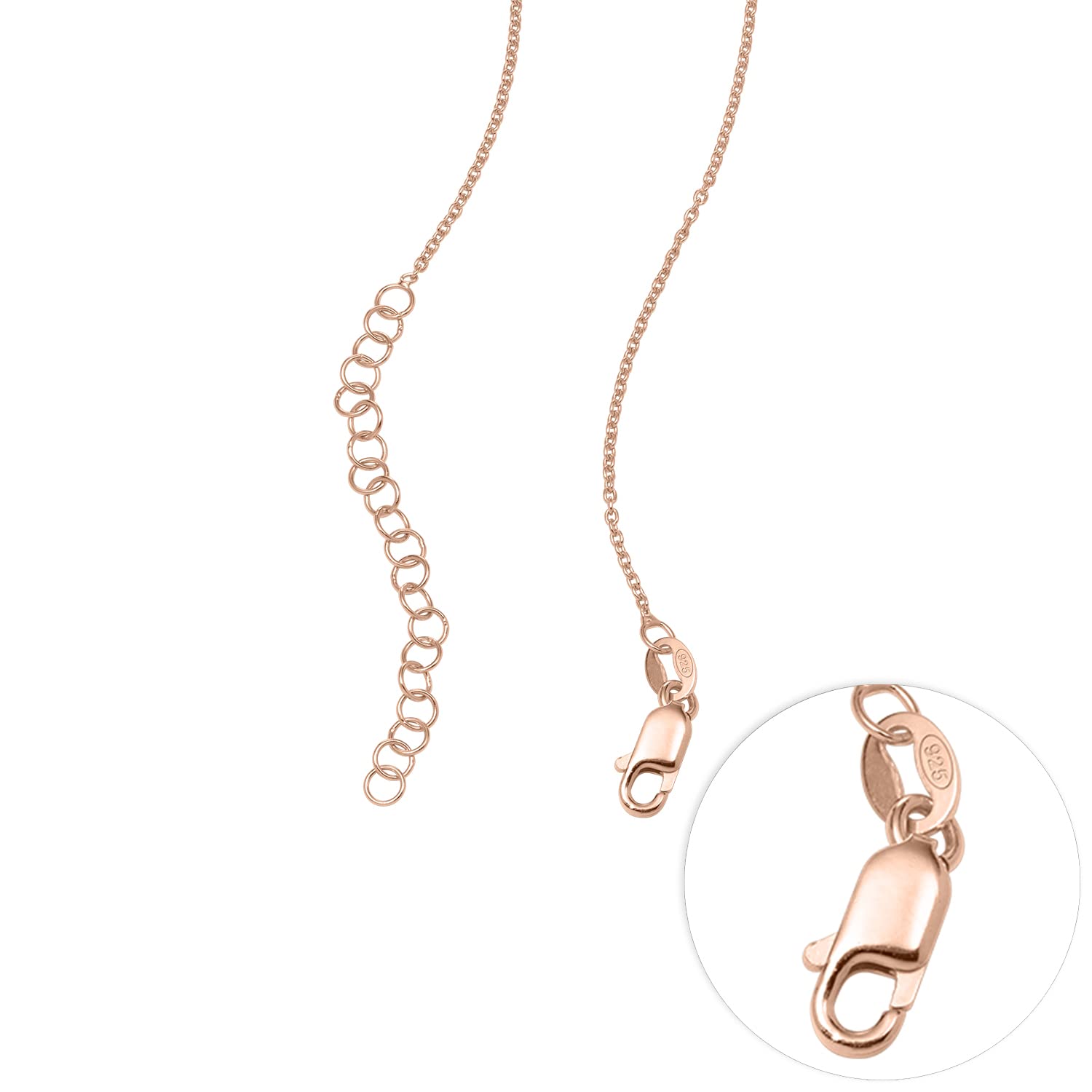 Personalized Love Knot Russian Ring Necklace - Diamond/Sterling Silver, Gold, Rose Gold Options - Custom Jewelry for Women - Perfect Gift for Mother's Day, Birthday, Anniversary - Elegant Necklace for Date Nights, Weddings & Special Occasions