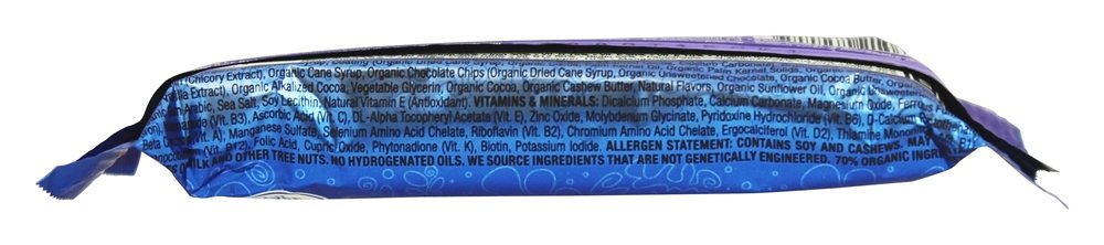 LUNA BAR Gluten Free Protein Snack Bars - Chocolate Cupcake Flavor, 8g Plant-Based Protein, Non-GMO, Vegan - Healthy On-the-Go Snacks for Workouts, Hiking & Travel (1.69oz, 30 Count Pack)