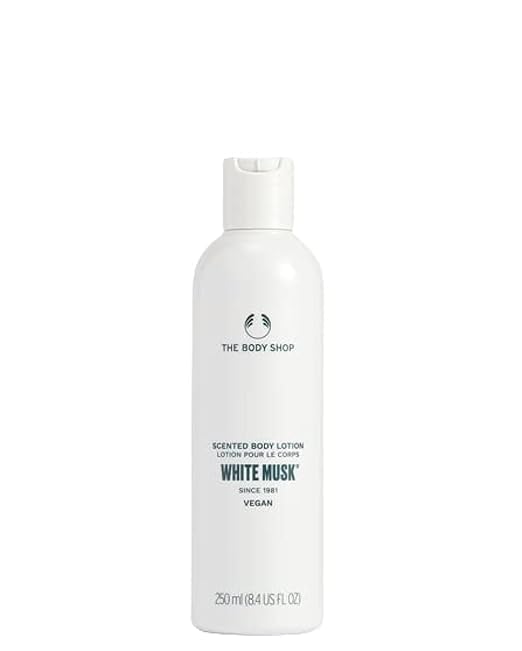 White Musk Body Lotion 250ml (8.45 Fl Oz) - Hydrating & Long-Lasting Fragrance for Dry Skin - Perfect for Daily Moisturizing & Relaxing After Shower or Before Bed