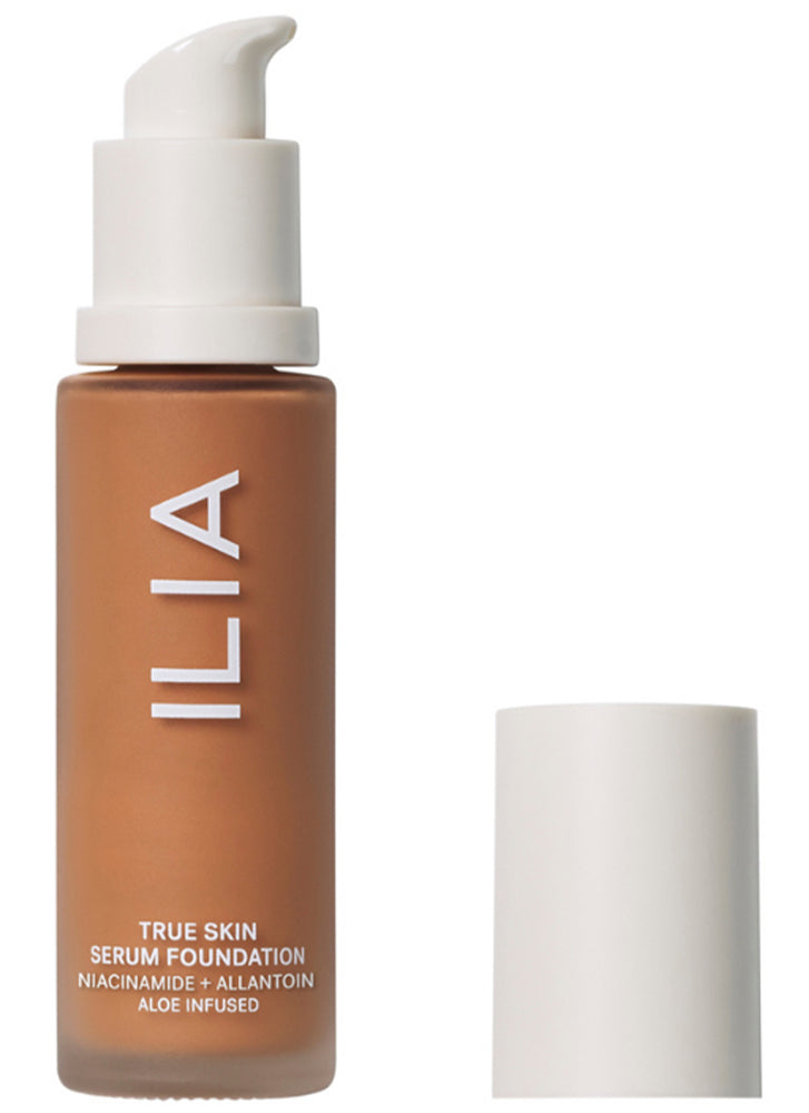 ILIA Beauty True Skin Serum Foundation - Lightweight, Hydrating & Buildable Coverage for Flawless Makeup - Perfect for Daily Wear & Special Occasions
