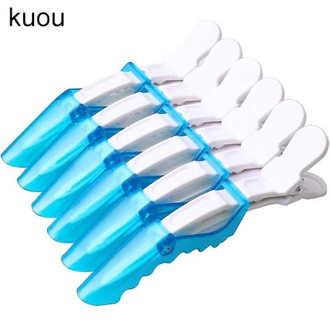 24 PCS Plastic Crocodile Hair Clips for Styling, Sectioning & Hairdressing - Perfect for Salon, Home Use & DIY Hairstyles