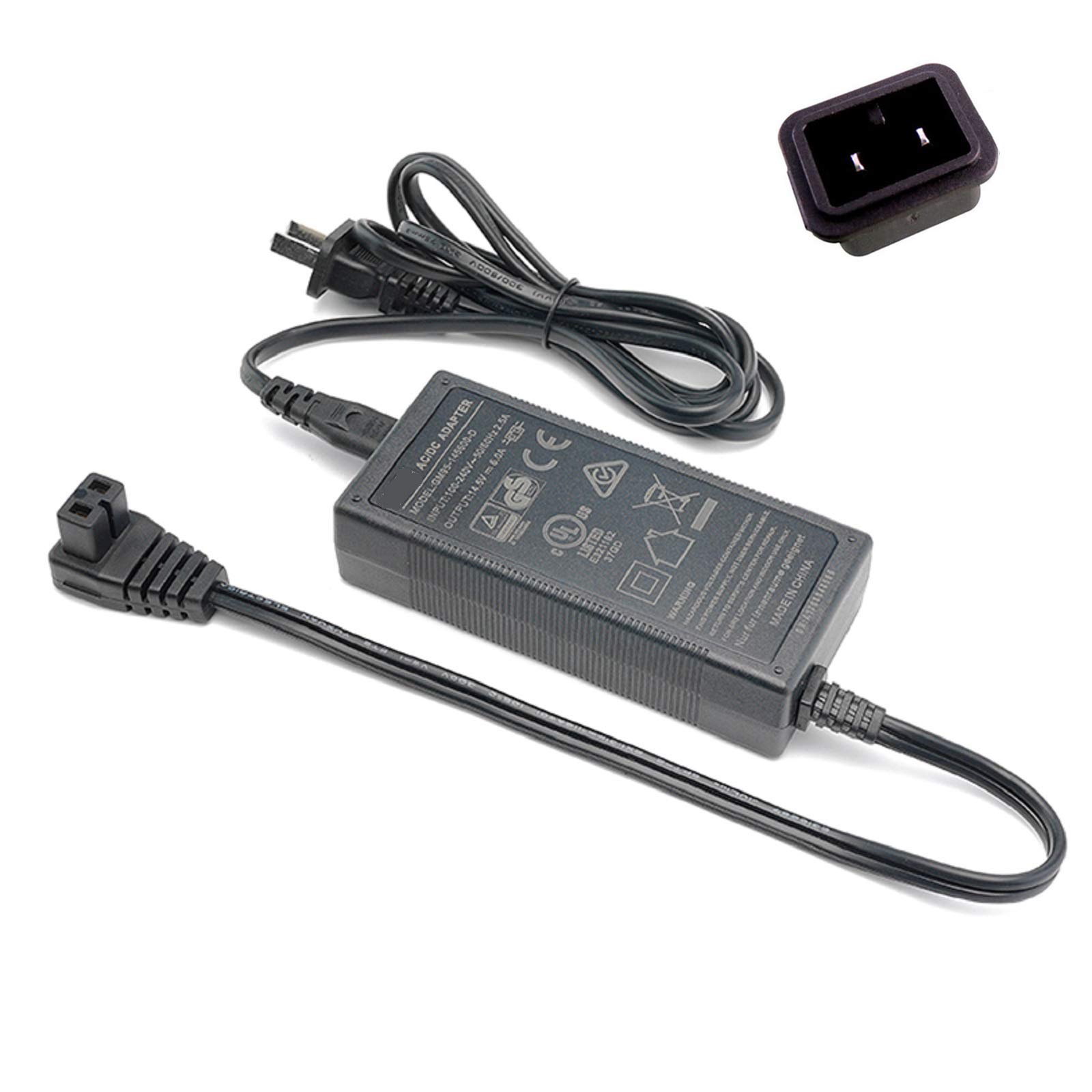 12V AC Power Cord & Adapter for Car Refrigerator - Replacement Part for Portable Car Fridge Freezer - Perfect for Road Trips, Camping & RV Adventures