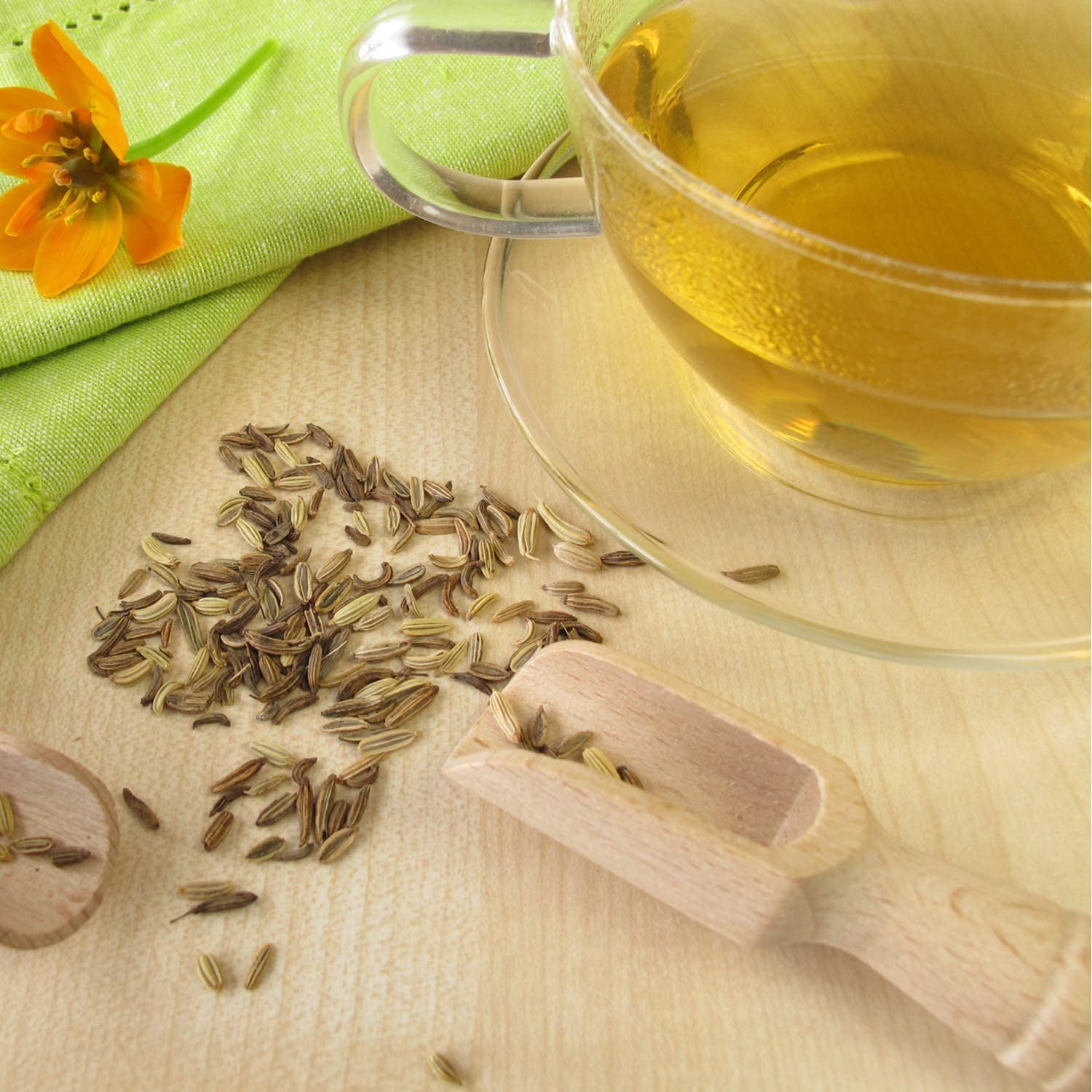 VALDENA BIO Ayurvedic Herbal Tea - Fennel Ginger Tea for Digestion & Immunity | Organic Detox Tea for Bloating Relief & Wellness | Perfect Morning or After-Meal Drink