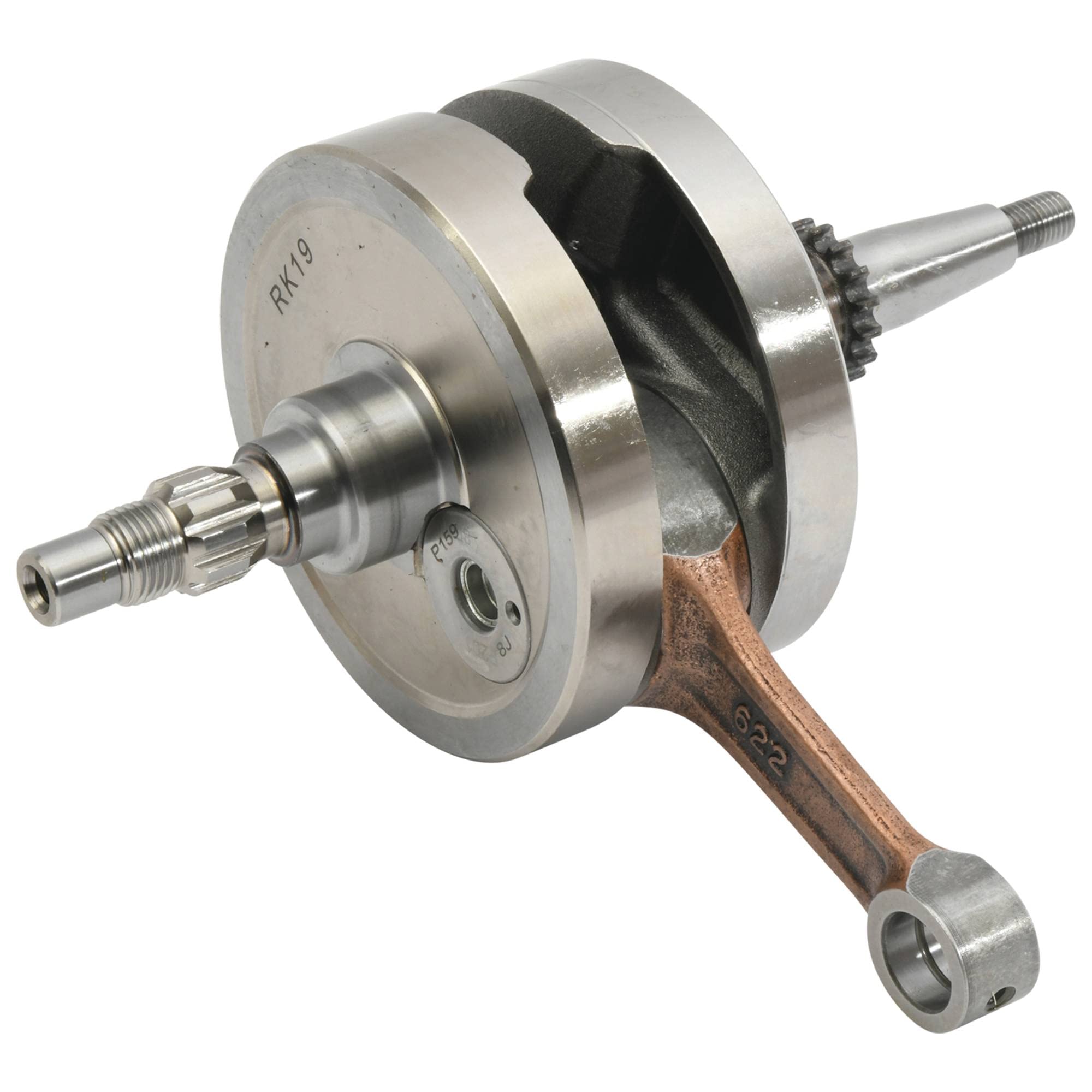 High Performance Hot Rods Crankshaft Replacement for Kawasaki KX250F 2009 - Engine Upgrade for Dirt Bike Racing & Off-Road Riding