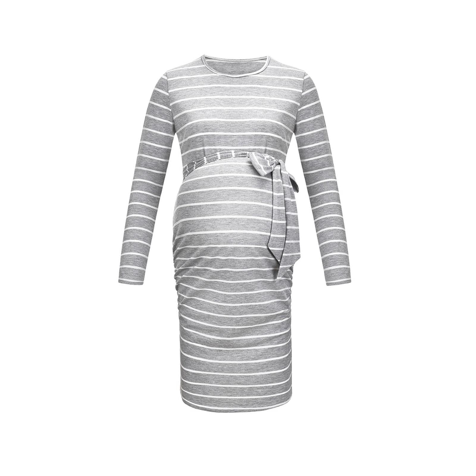 Wovilon Maternity Dresses for Women - Summer & Spring Pregnancy Clothes Plus Size Short Sleeve Casual Dress - Perfect for Baby Showers, Maternity Photos & Everyday Comfort