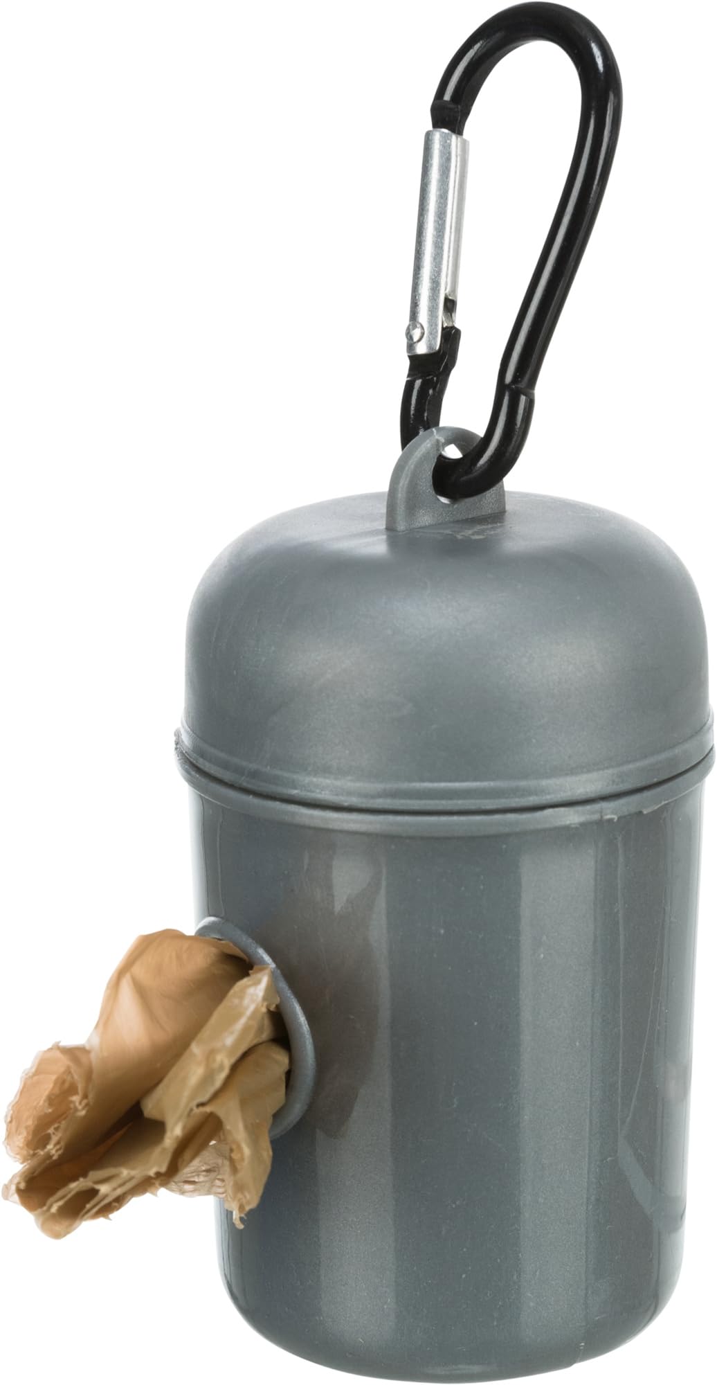 Trixie Dog Waste Pick Up Bag Dispenser with 2 Rolls of 20 Bags - Portable Poop Bags for Dogs, Leash Attachment, Eco-Friendly Pet Cleanup - Perfect for Walks, Parks & Travel