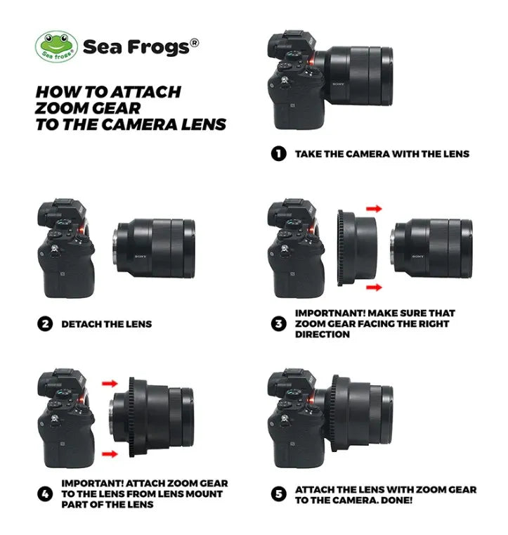 Sigma 35mm F1.4 DG DN Art E Mount Lens Focus Gear - Professional Cine Lens Accessory for Sony E-Mount Cameras, Perfect for Videography & Cinematic Shooting
