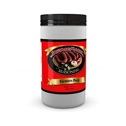 Farmer's Pork Sausage Seasoning Mix - 1 lb 4 oz | Natural Spice Blend for Homemade Sausages, Breakfast Links & Grilling | Perfect for BBQ, Camping & Family Cooking
