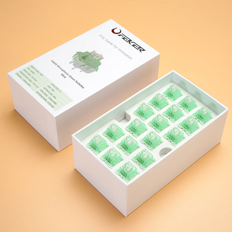 FEKER Pre-Lubed 3 Pin Linear Switches for Mechanical Keyboards - Smooth & Quiet Gaming & Typing Experience