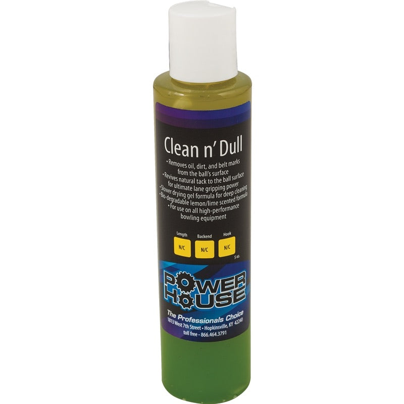 PowerHouse Clean n' Dull 5 oz Bottle - Multi-Surface Cleaner for Kitchen, Bathroom & Glass - Stain Remover & Shine Enhancer for Home & Office Use