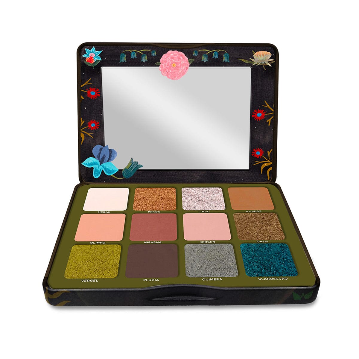 12-Color Eden Eyeshadow Palette Set - Highly Pigmented, Long-Lasting Makeup for Day & Night Looks | Perfect for Parties, Weddings & Everyday Wear