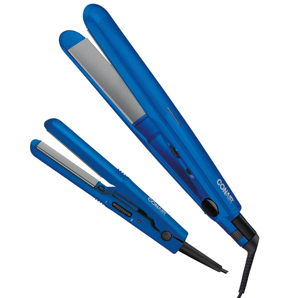 Conair Dual Voltage Travel Hair Straightener Set - 1.12