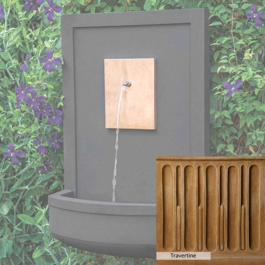 Campania International MC5 Outdoor Water Fountain - Classic Garden Decor for Patio, Yard, and Landscape Design