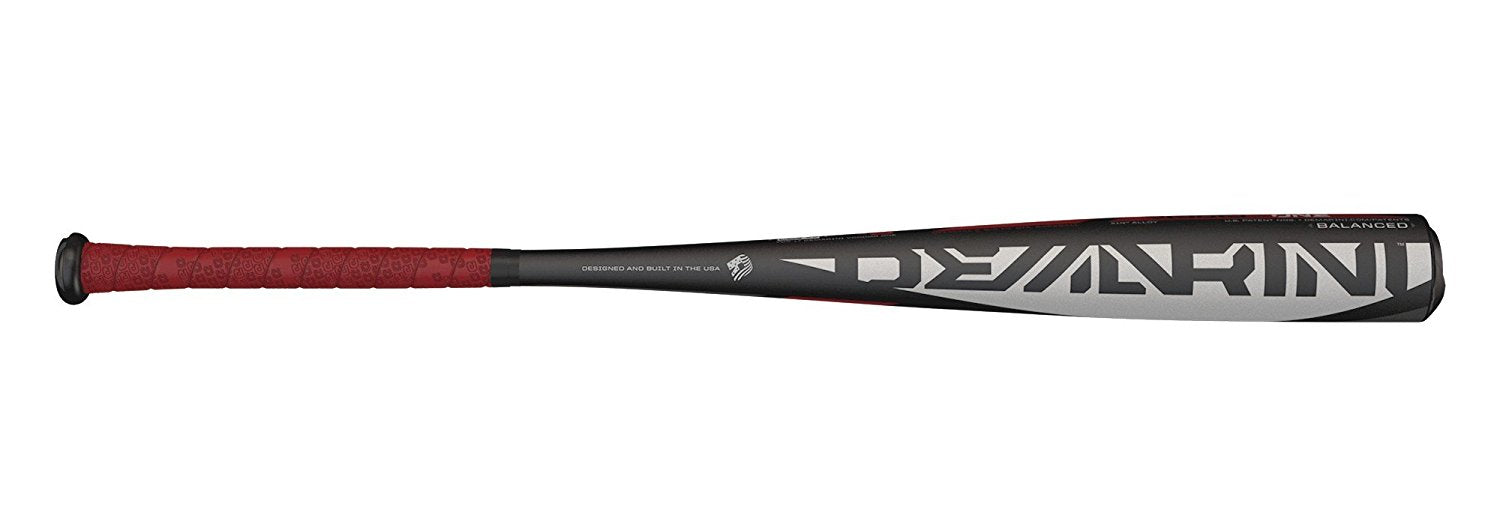 DeMarini Voodoo One BBCOR Baseball Bat - 17 oz VOC - Black/Red/Silver 2 5/8