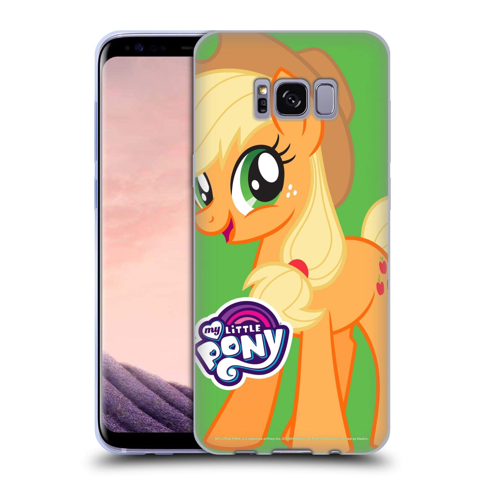 Head Case Designs Officially Licensed My Little Pony Applejack Gel Case for Samsung Galaxy S8 - Durable Protection for Everyday Use