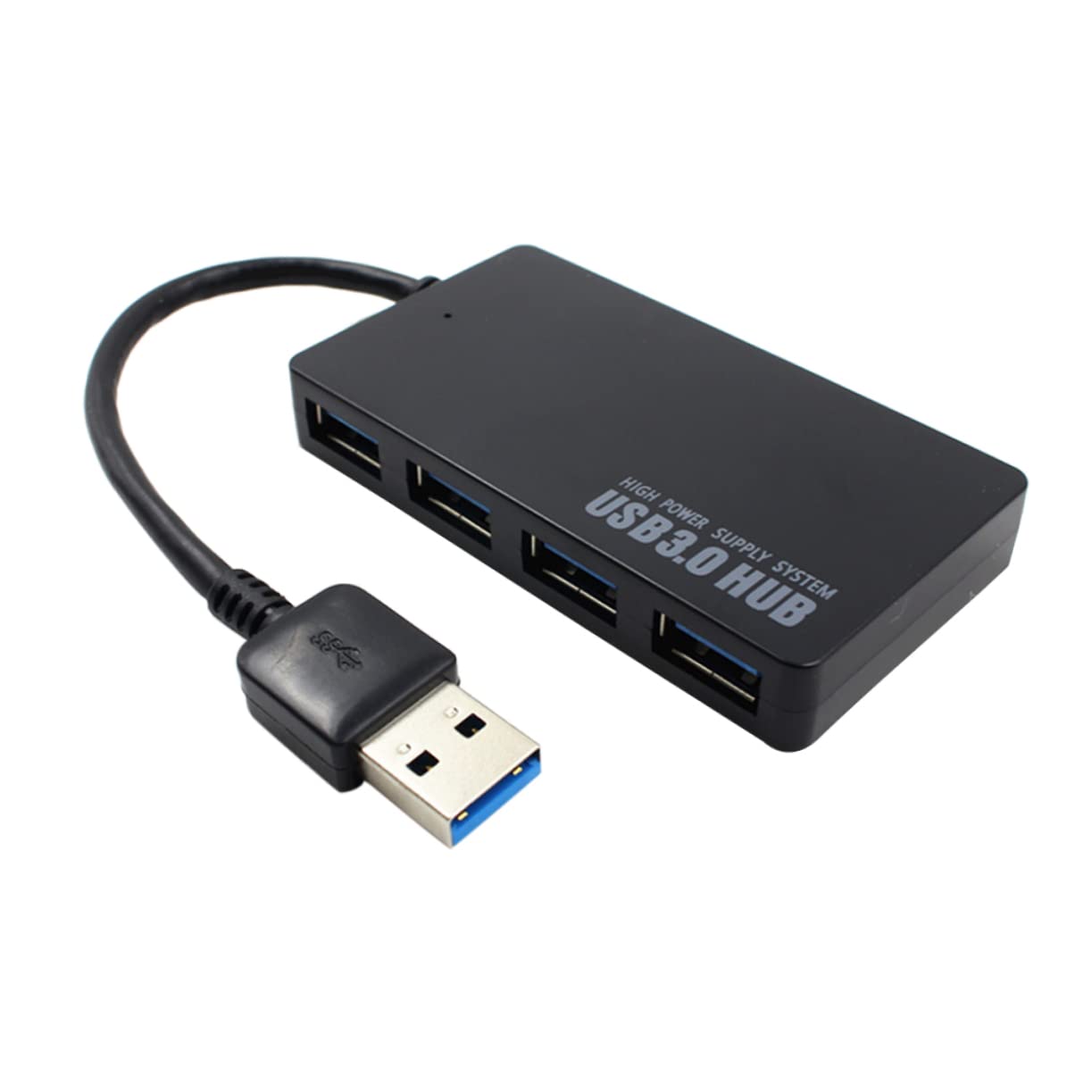 Veemoon USB 3.0 4-Port Hub - High Speed Data Transfer USB Splitter for PC, Laptop, Notebook & Desktop - Perfect for Home Office, Gaming & Multi-Device Charging