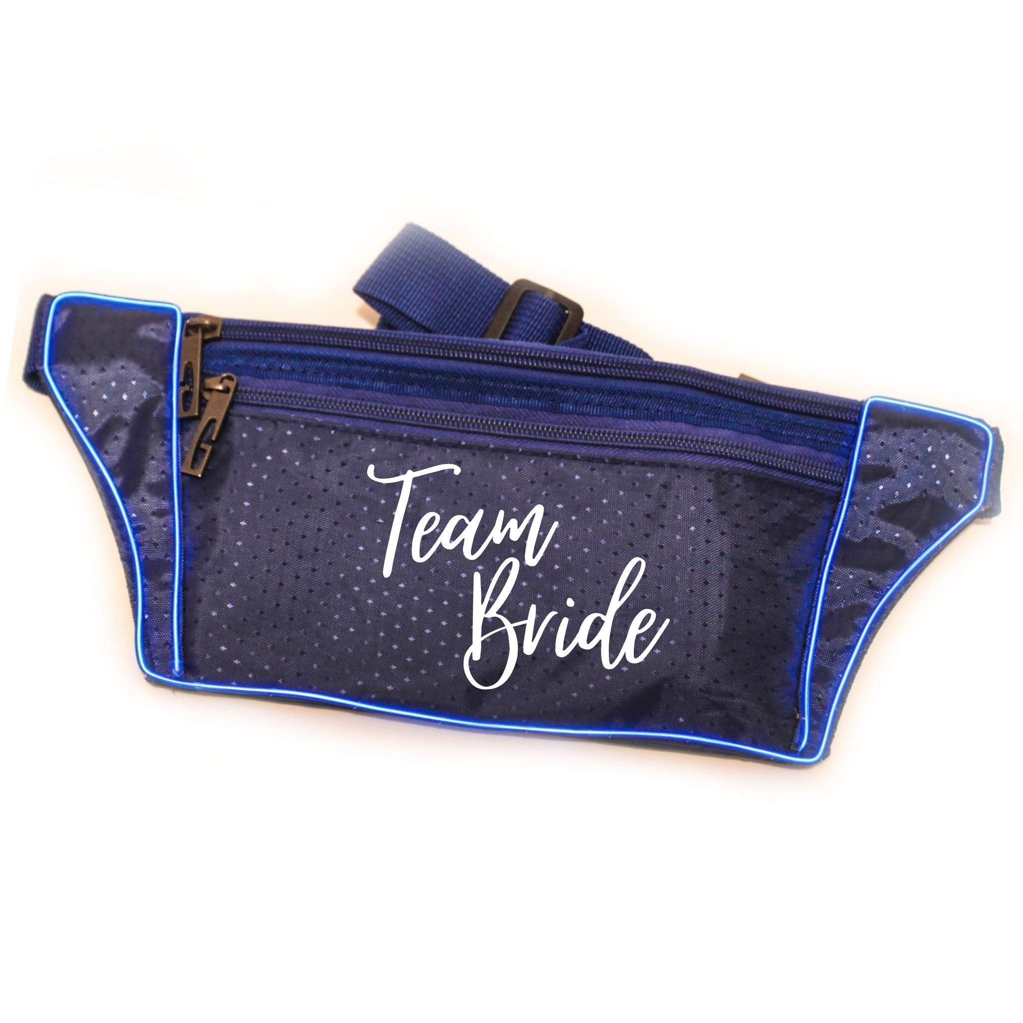 Team Bride Light Up Fanny Pack for Bachelorette Parties & Weddings